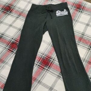 PINK Victoria's Secret Kids Black Joggers
